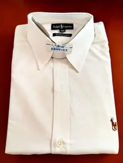 Ralph Lauren ホワイト長袖シャツ 160A