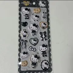 【新品】ハローキティ マシュマロシール ヒョウ柄 サンリオ 平成ギャル　立体