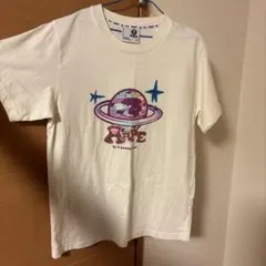 Aape 宇宙テーマ Tシャツ Sサイズ クリーム色のサムネイル