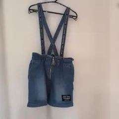 〈USED美品♪〉150cm ジェニイ デニムブルーハーフパンツ♪