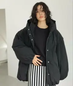 新台LEPSIMエアサーマル マルチWAYフードコート黒