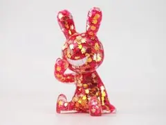 ブラックラビット 赤 うさぎラメ ブラックラビット BLACK RABBiT うさぎラメ 赤色 フィギュア - メルカリ