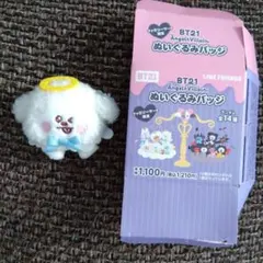 BT21 ぬいぐるみバッジ