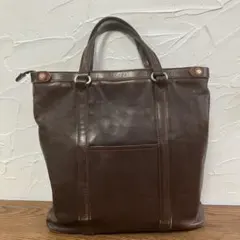 fico GANZO レザーバッグ　ビジネス　トート