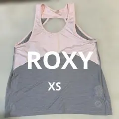 ROXY XSサイズ　背中開き　切り替えドライトップス