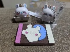 ちいかわ ミニフィギュア キーホルダー モモンガ うさぎ 2個セット