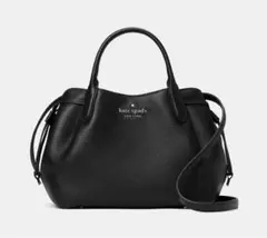 kate spade ブラックショルダーバッグ