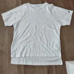 新品　Champion ホワイト Tシャツ レディース L