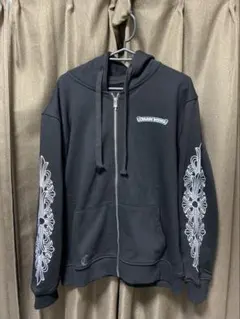 CHROME HEARTS ジップアップパーカー 블랙