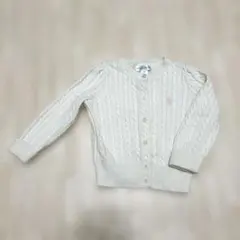 ラルフローレン アイボリー カーディガン 18M