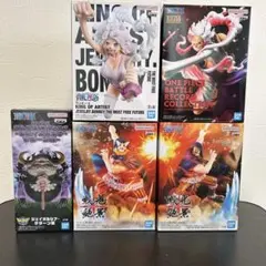 ワンピース フィギュア ルフィ ボニー ドリー ブロギー サターン エッグヘッド