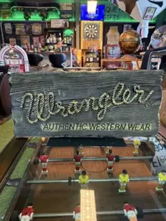 Wrangler ラングラー ヴィンテージ電飾サインボード 非売品 - メルカリ