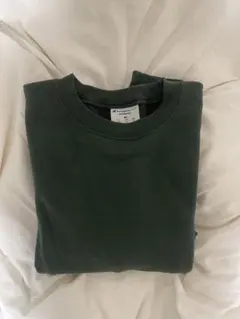 【Champion】ダークグリーン Mサイズ スウェット