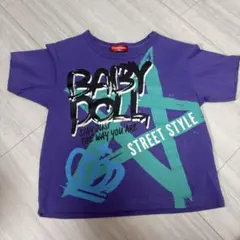 BABYDOLL Tシャツ 100cm パープルのサムネイル