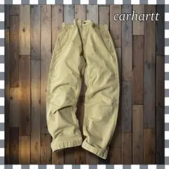 カーハート ストレートフィット キャンバスワークパンツ W40