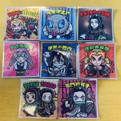 鬼滅の刃マン2シール　　　8枚セット