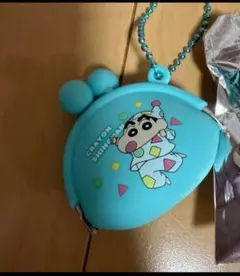 クレヨンしんちゃん シリコン製ミニがま口　コインケース