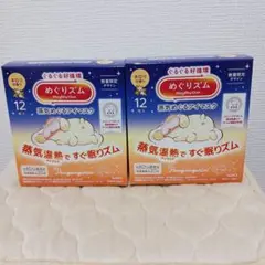 新型！めぐりズム蒸気でアイマスクネロリ2枚入2箱セット新品のサムネイル