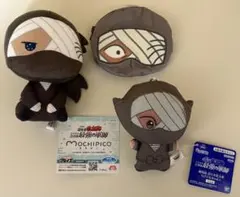忍たま乱太郎　雑渡　もちぴこぬいぐるみ　ちびぐるみ　フェイスポーチ