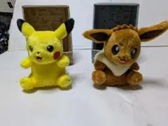 ポケモン しゃべくりシリーズ ピカチュー、イーブイ 高さ約 19cm