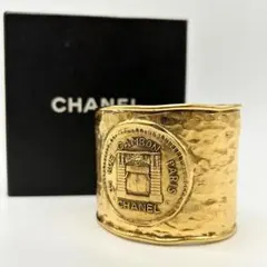 アーカイブ CHANEL シャネル ゴールド ココ バングル ヴィンテージのサムネイル