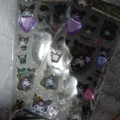 キラキララインストーンシール　キラキラカプセルシール　クロミ