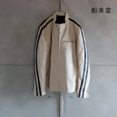 船来堂　サイドライン シングル レザージャケット　牛革 韓国製 X4545のサムネイル