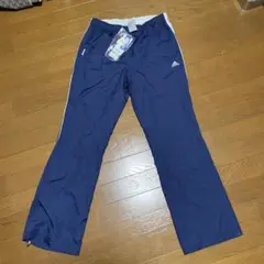 新品タグ付き、adidas CLIMAPROOF ジャージパンツ Lネイビー
