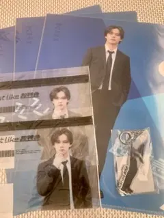 超特急 カイ くじラック クリアファイル アクリルキーホルダー