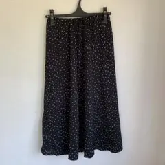 ITEMS URBAN RESEARCH ドット柄 ロングスカート
