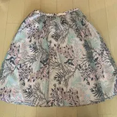 【近日中取り下げ☺︎価格応談可】 ZARA　刺繍チュールスカートのサムネイル