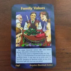 イルミナティカード　Family Values【初版】のサムネイル