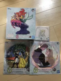 ディズニー一番くじ　　アリエルA賞フィギュア他
