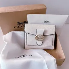 【即購入OK】coach 財布 二つ折 ミニ財布 ホースアンドキャリッジ