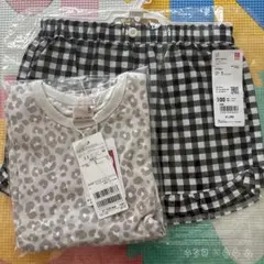 petit main カットチュニック　UNIQLO イージーショートパンツのサムネイル
