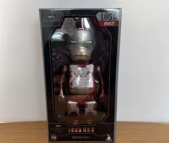 ベアブリック アイアンマン　マーク85 クロム版　100％ & 400％ Medicom 400% + 100% Bearbrck ~ Marvel Ironman 85 Chrome Iron Man