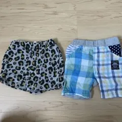 ベビーショートパンツ2枚セット