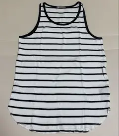 nano universe メンズ　ボーダー　タンクトップ　Lサイズ　美品
