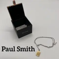 【箱付き】Paul Smithポールスミス　ネックレス　金　ゴールド　男女兼用