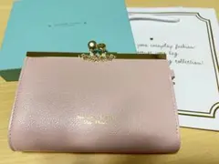 サマンサ フラワーモチーフ中折財布