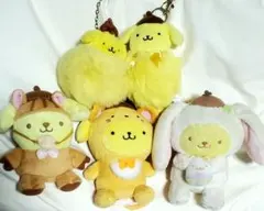 ポムポムプリン　 チェーンマスコット ぬいぐるみ まとめ売り