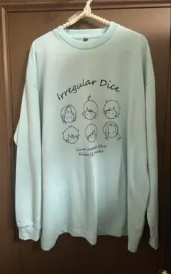 hotoke(いれいす) ビックTシャツブルー XL 「1stワンマンライブ