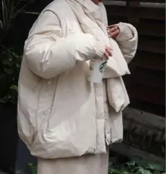 クレドナ CREDONA ストール付２ＷＡＹダウンＪＫ　ストールのみ