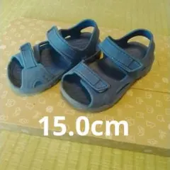 キッズ サンダル 15.0cm ブルー