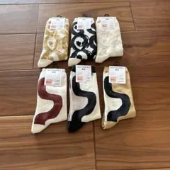 ユニクロ×マリメッコ　ヒートテックソックス　6足　コンプリート
