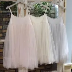 ジェラートピケ ❤️チュールワンピース 部屋着 gelatopique