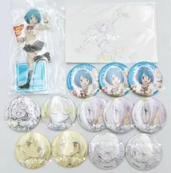 匿名配送】シャフト展 まどマギ 佐倉杏子 アクスタ 缶バッジ セット