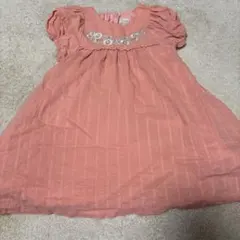 プティマイン　刺繍ワンピース