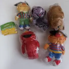 全５種 コンプリート セサミストリートのぬいぐるみ２ ガチャ ぬいぐるみ
