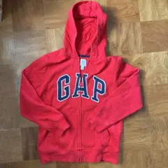 GAP Kids ジップアップパーカー レッド M